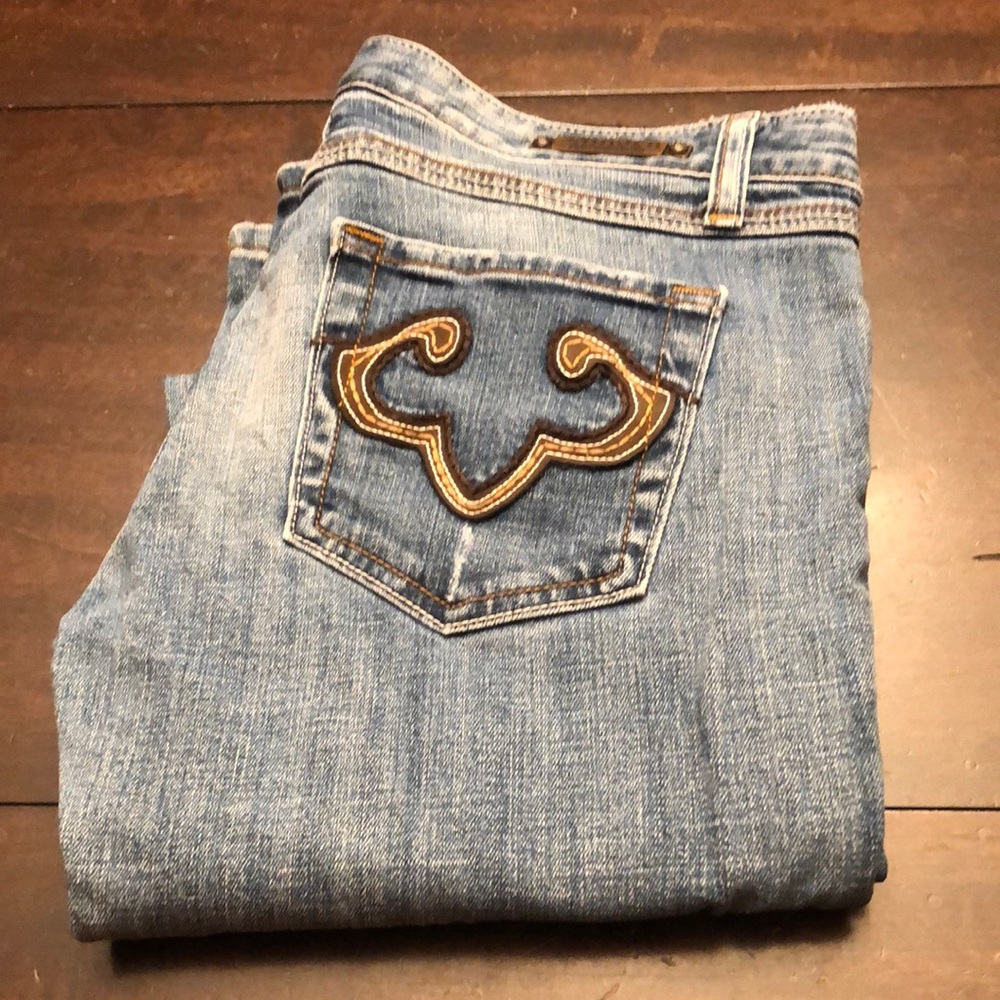 Rerock Express boot jeans. Size 8. Inseam 33